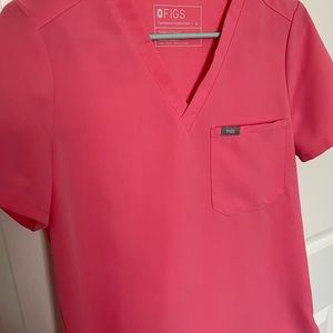 Small Figs Catarina hot pink top